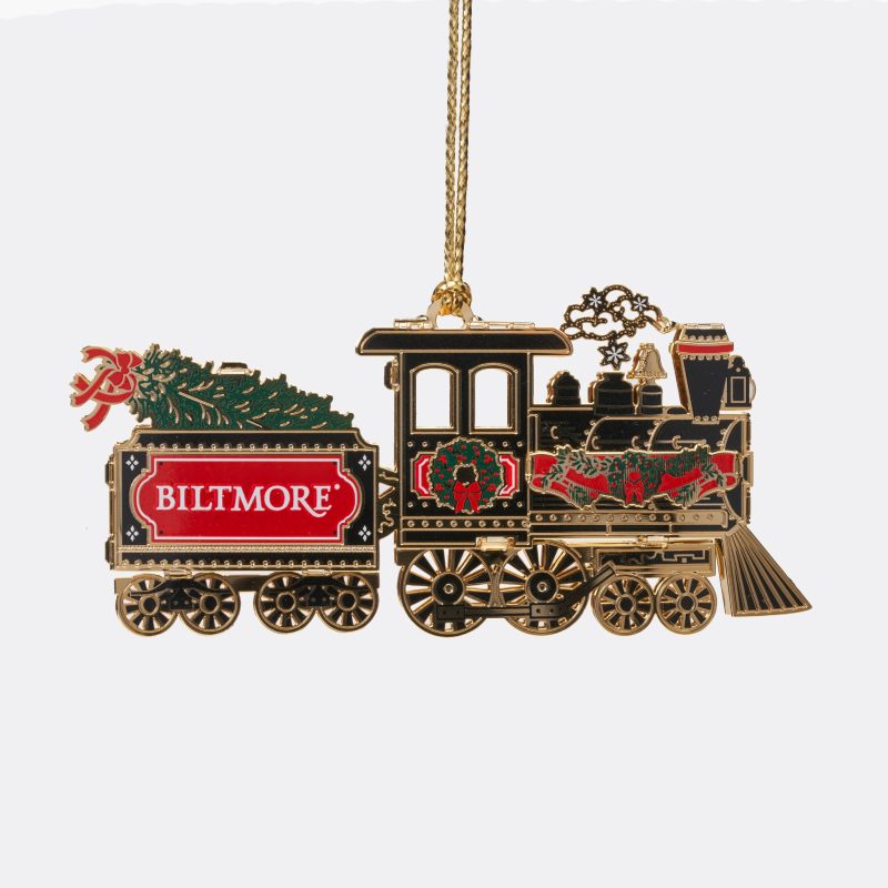 BiltmoreTrainThree DimensionalBrassOrnament272394 1