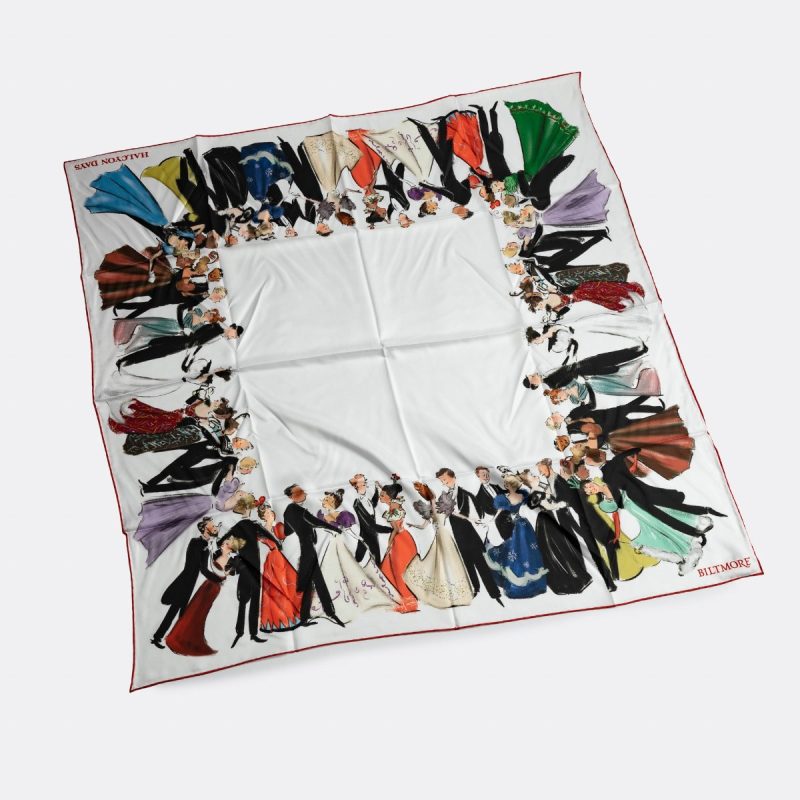 biltmore banquet hall dancers silk scarf 272546